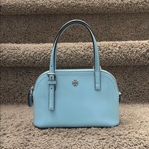 Tory Burch Light Blue Mini Bag